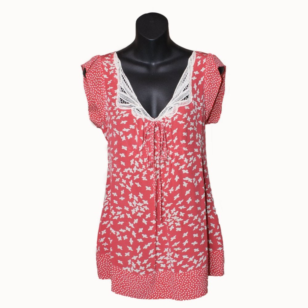 Yoana Baraschi Silk Bird Blouse